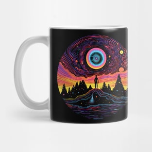 On the edge of the event horizon - Surreal motif Mug